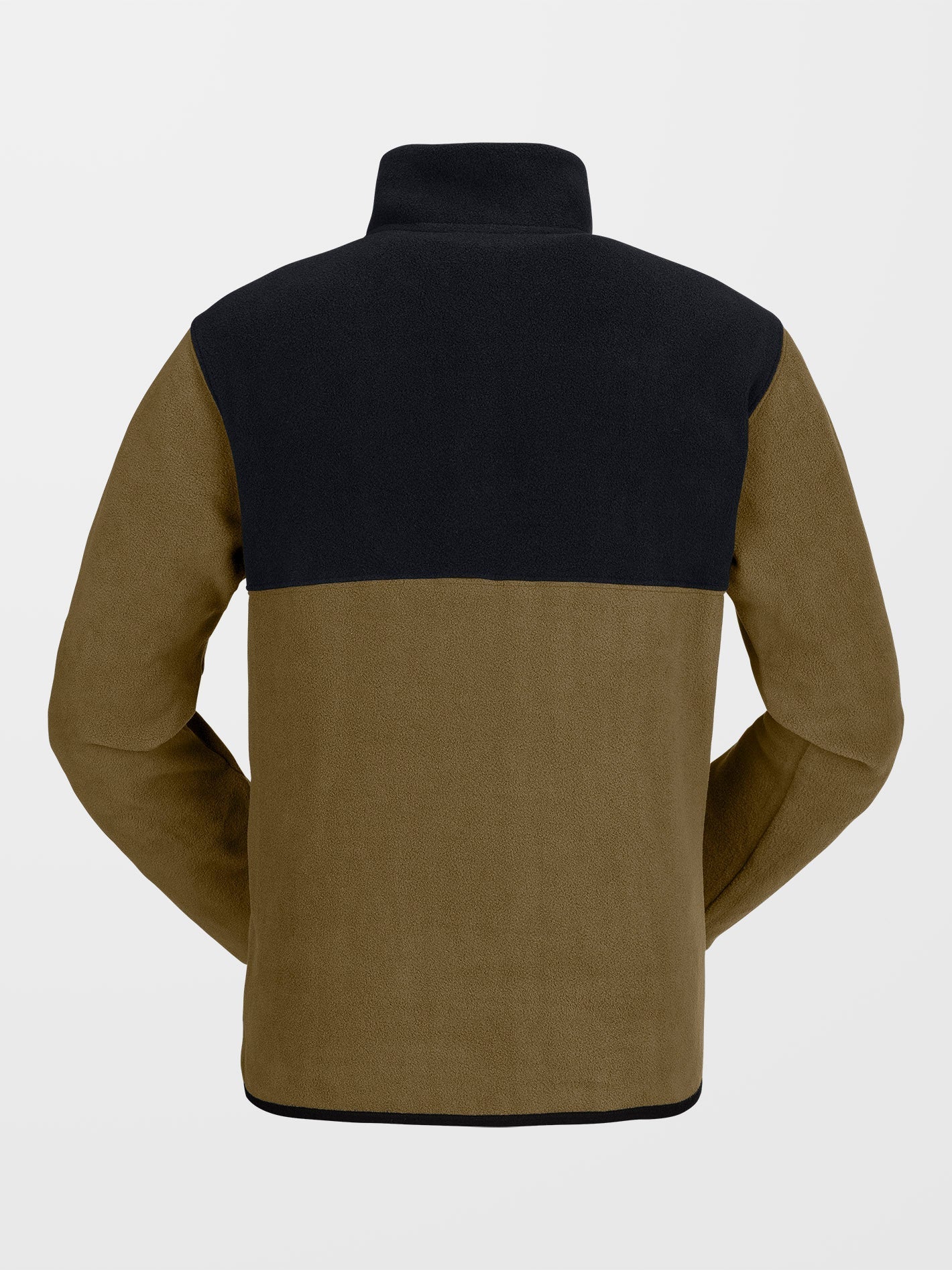 Polarfleece-Sweatshirt – Dunkles Teakholz – (Kind)