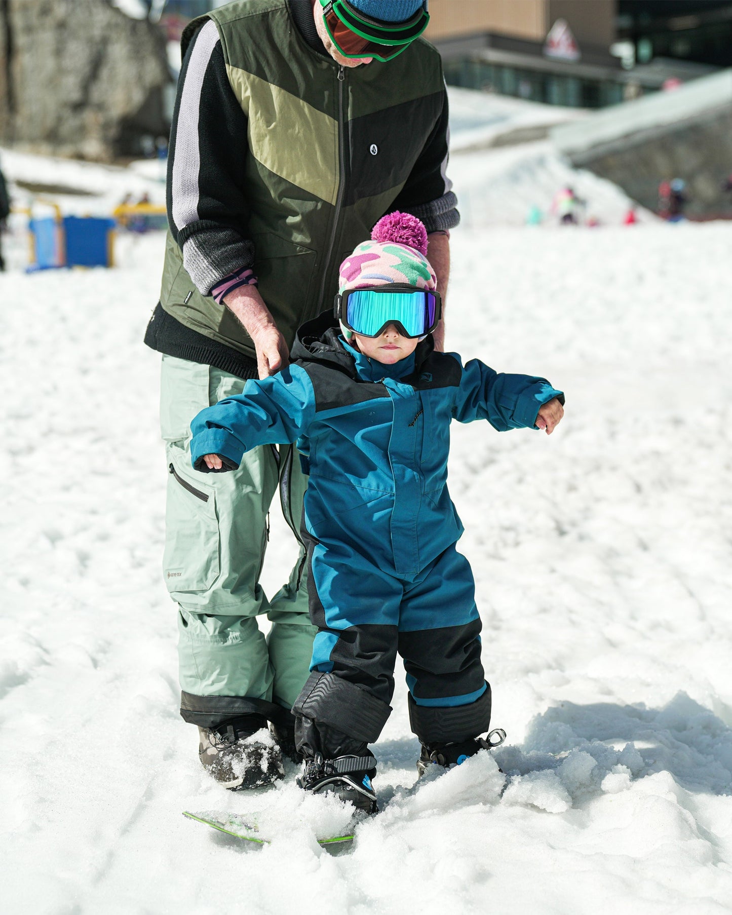 Volcom Schneeanzug für Kleinkinder – Kobalt – (KINDER)