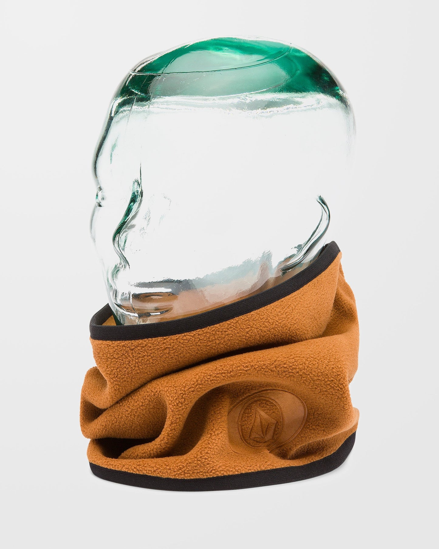 Abnehmbarer Fleece-Halswärmer – Karamell
