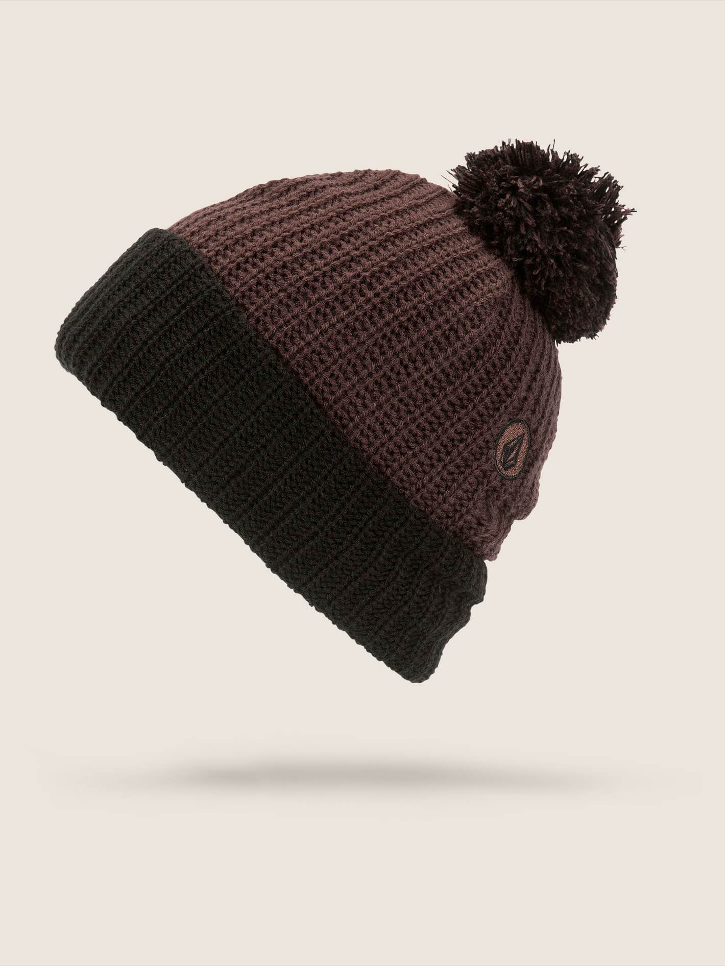 TTT Gefütterte Beanie - Schwarz Rot
