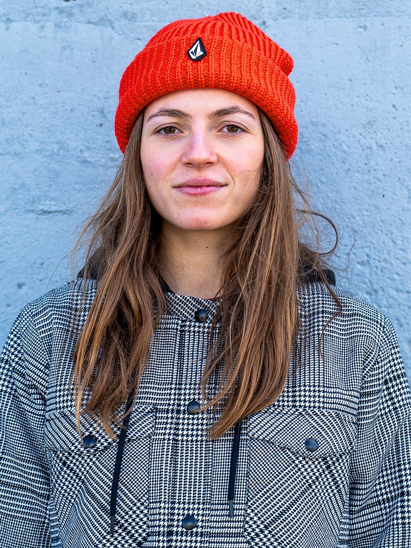 Voluxe Beanie - ORANGE SHOCK