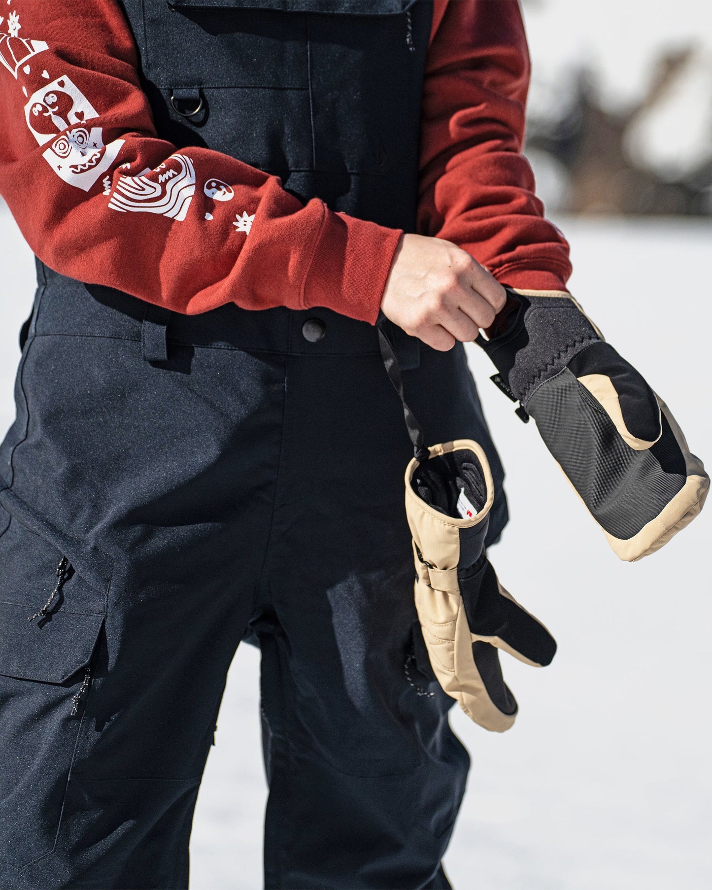 Peep Gore-Tex Mittens - Sand