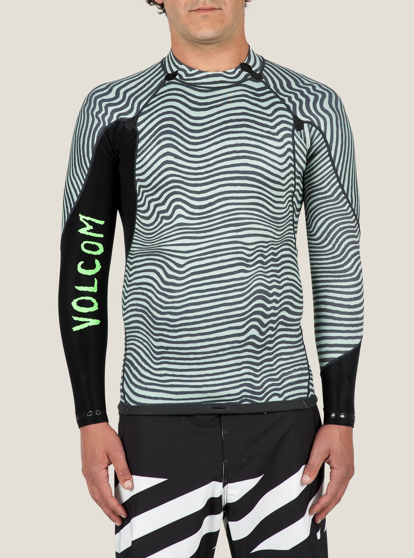 Vibes Langarm Lycra - Schwarz