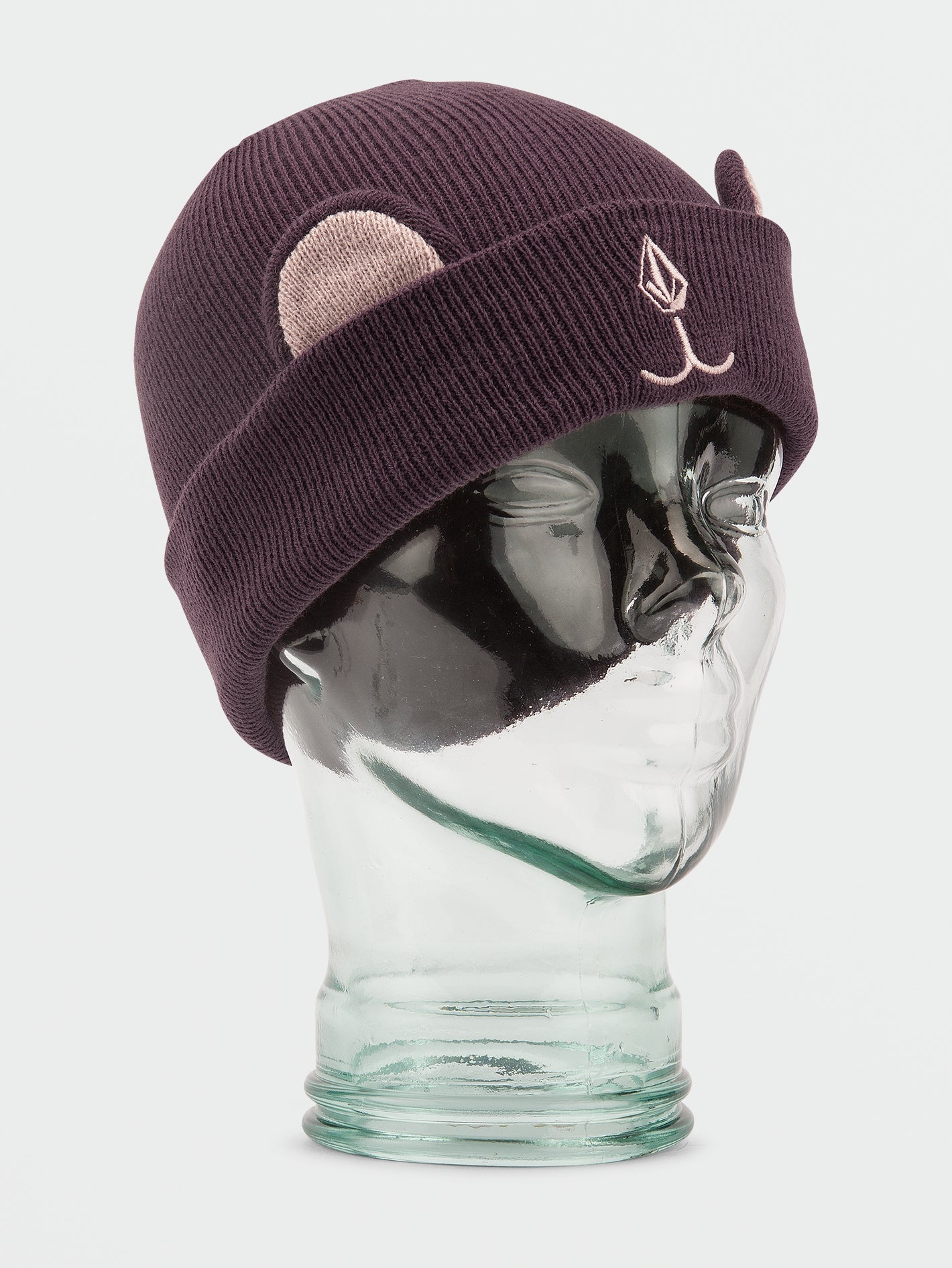 Snow Creature Beanie - Rosewood