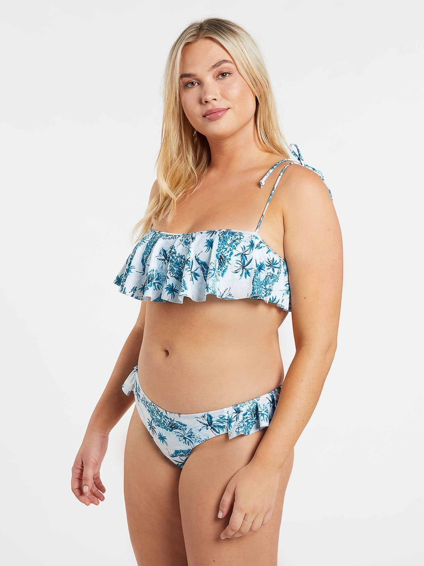 I'M Not Shore Cheeky bikini bottom - TIDAL BLUE