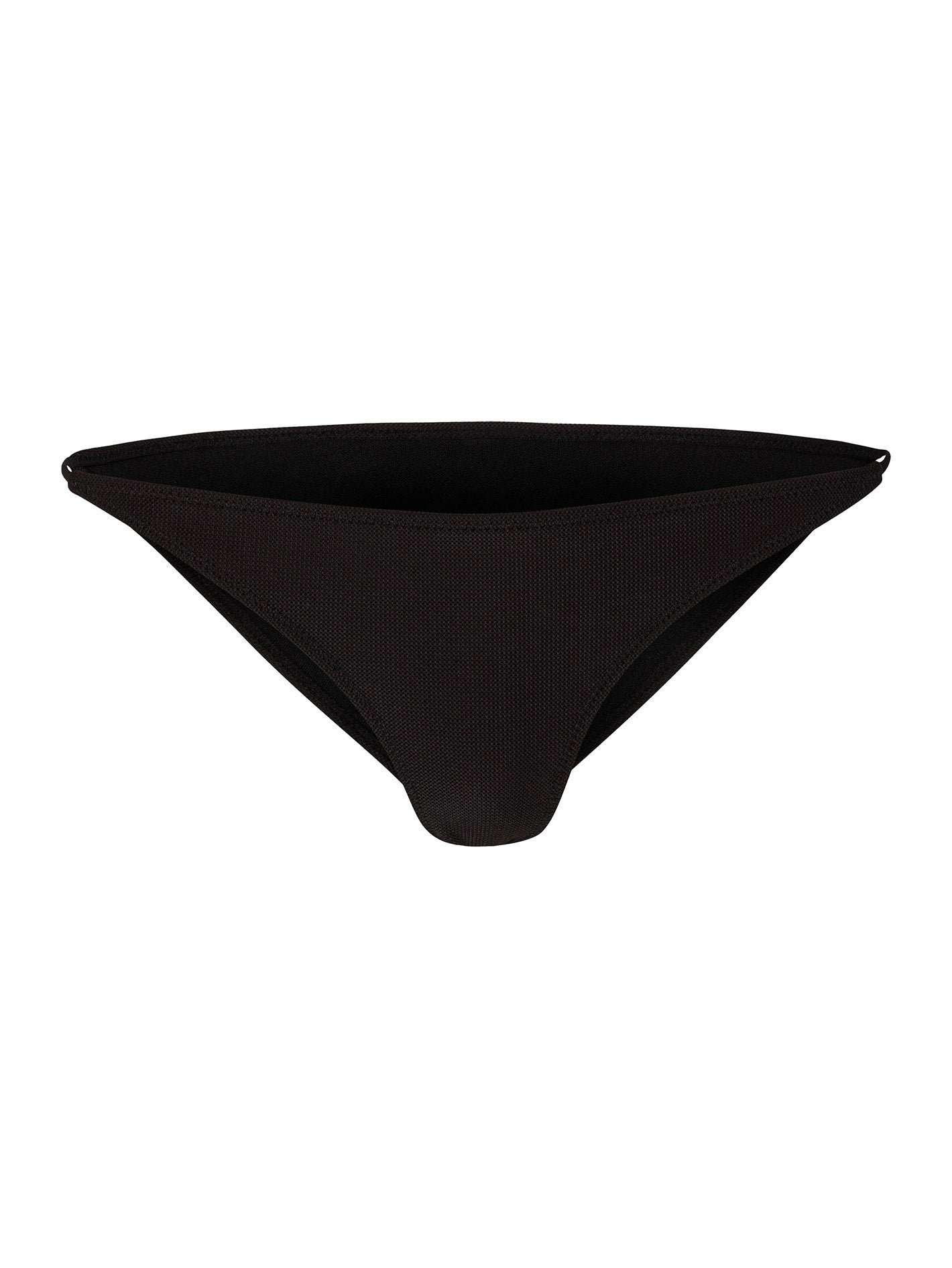 Simply Mesh – Knappes Bikinihöschen – Schwarz