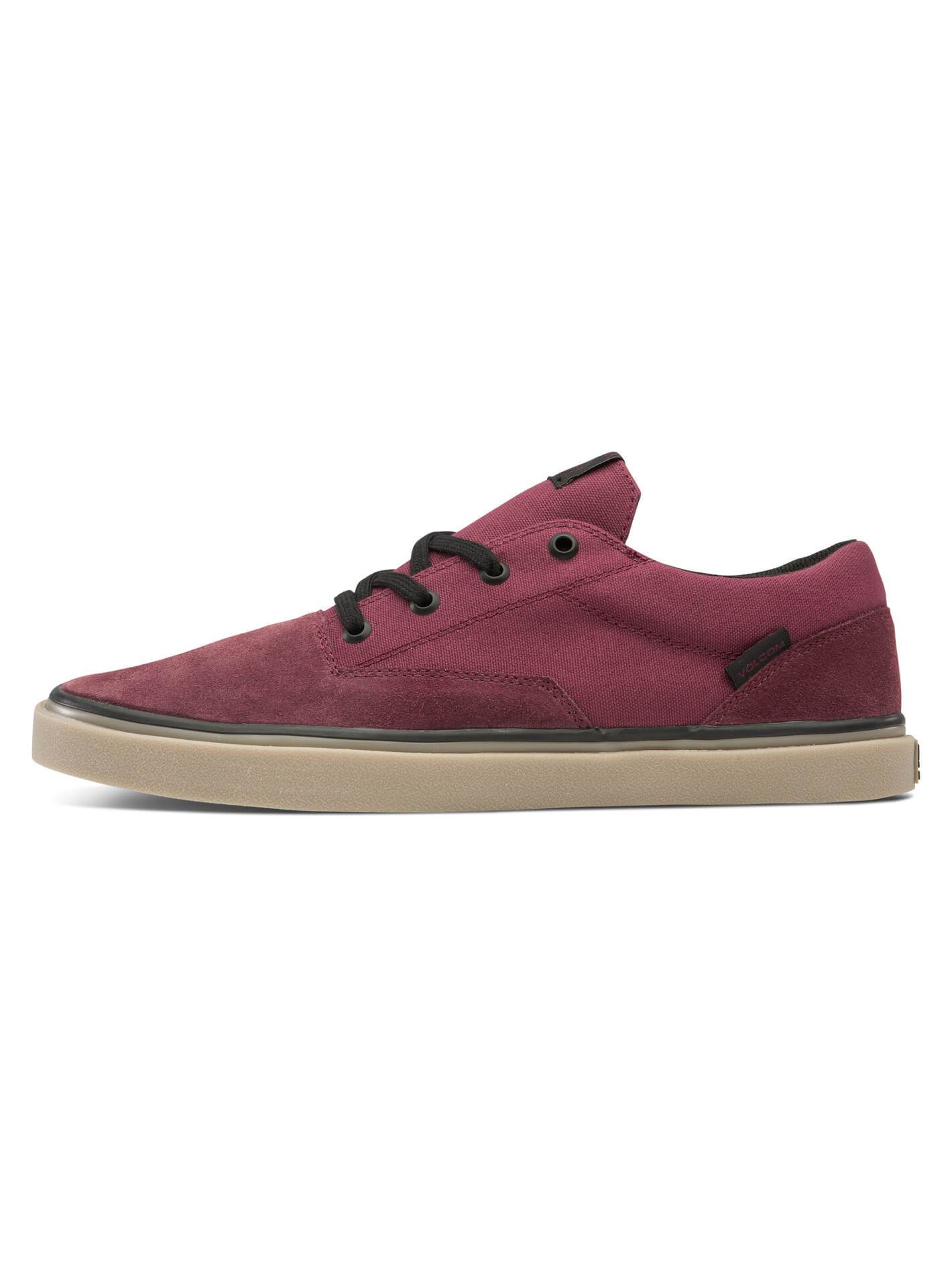 Chaussures Draw Lo Suede - Burgundy
