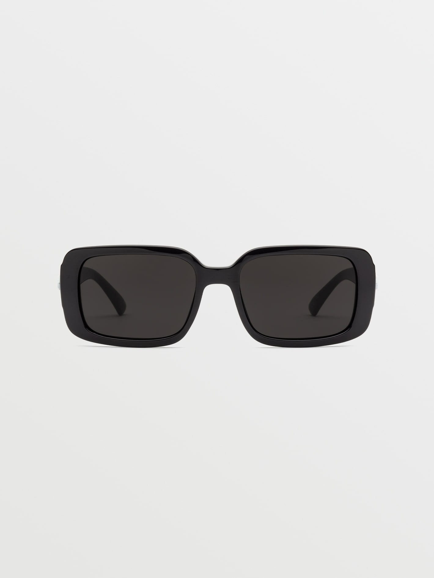 True Gloss Black Sonnenbrille (graue Gläser) - GRAU