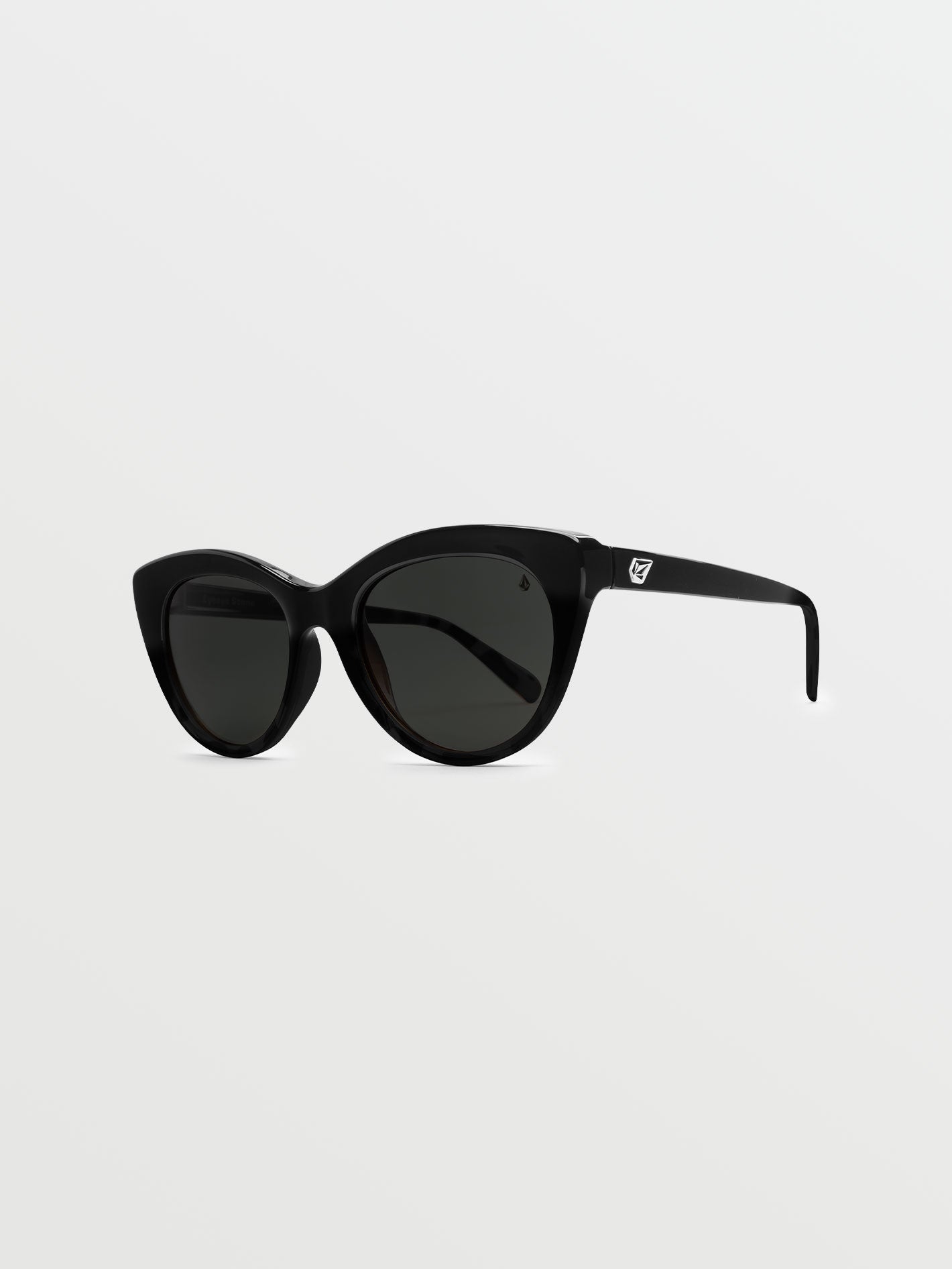 Eyeeye Stone Gloss Black Sonnenbrille (graue Gläser) – SCHWARZ