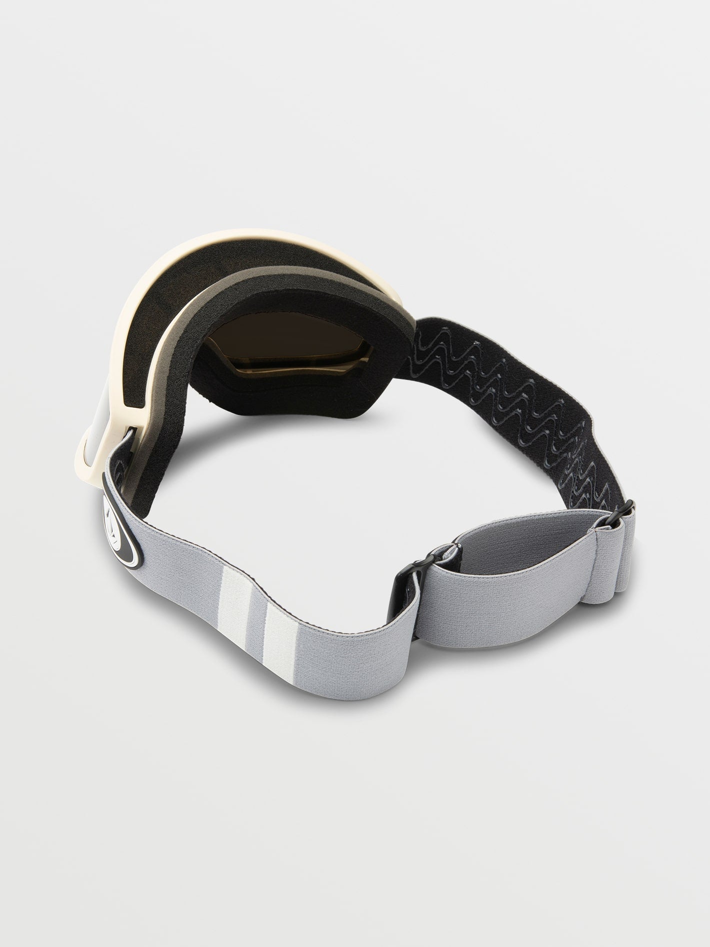 Snow mask Footprints Light Grey/Khaki - Bronze