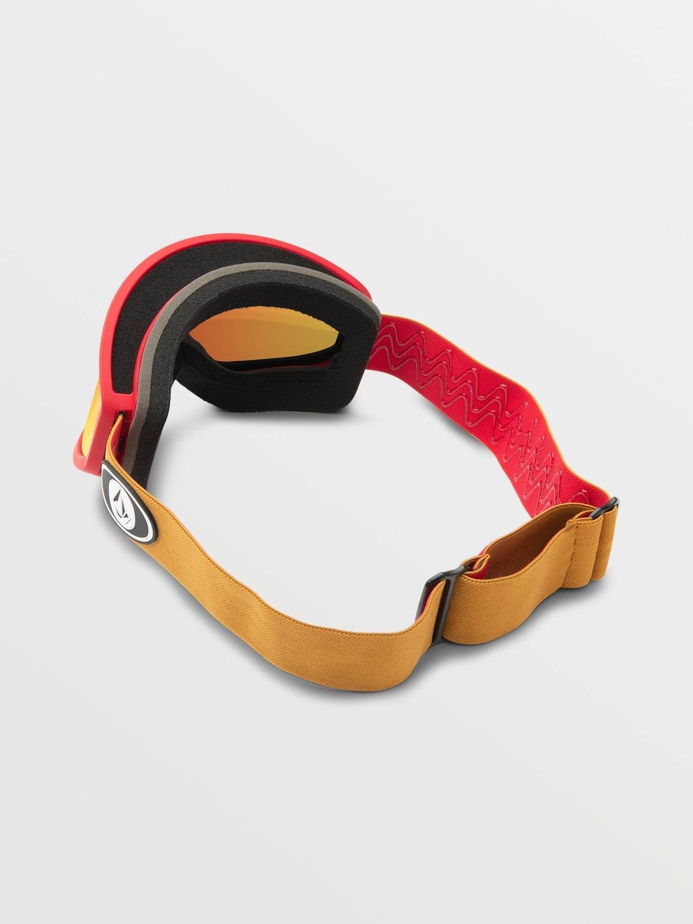 Schneemaske Footprints Rot/Charamel - Rot Chrom