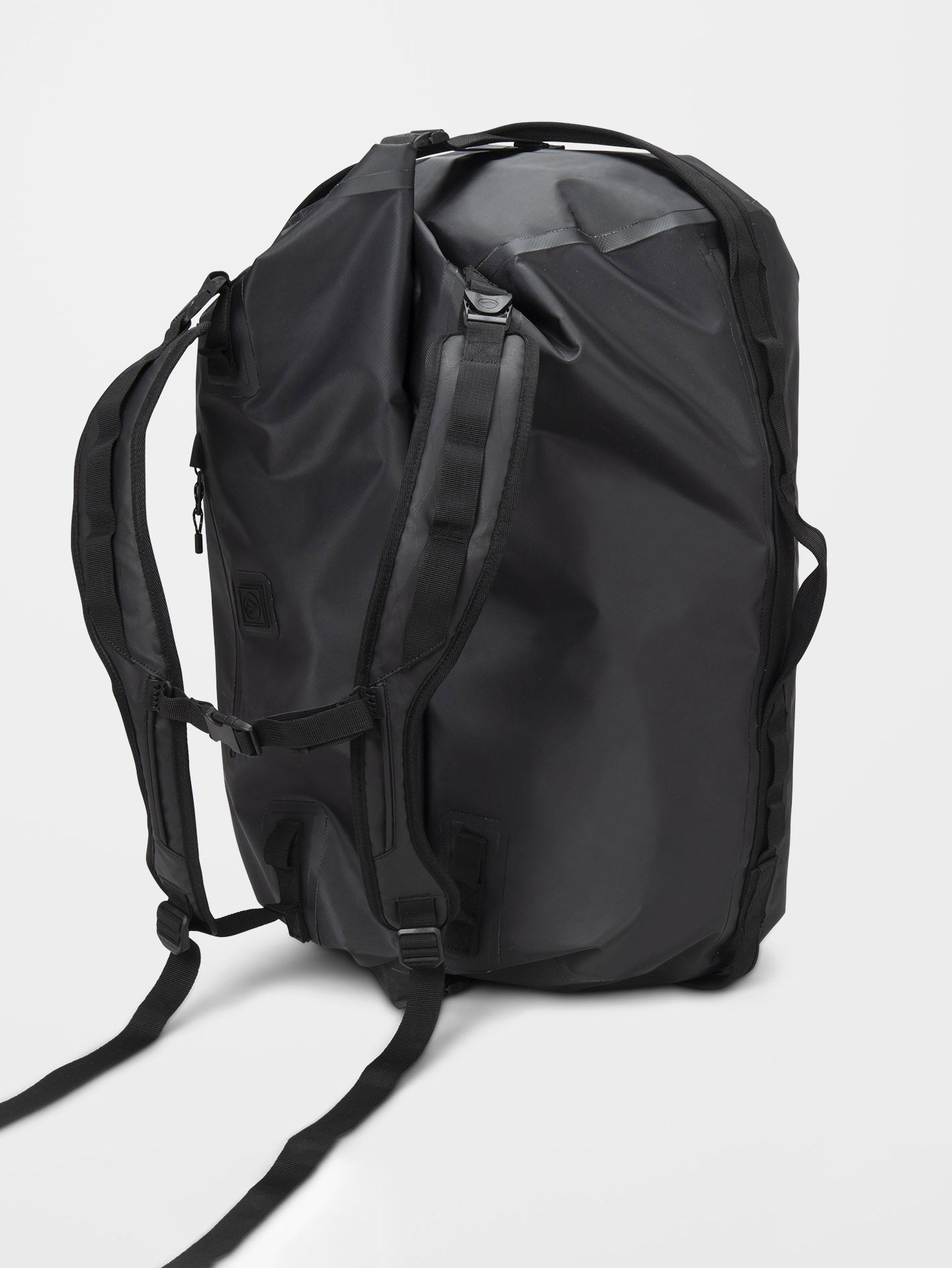 Roll-top Frequency travel bag - BLACK