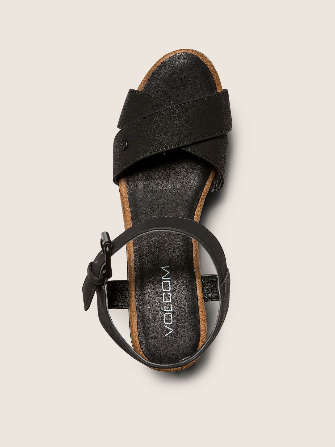 Sandales compensées Stone - Black