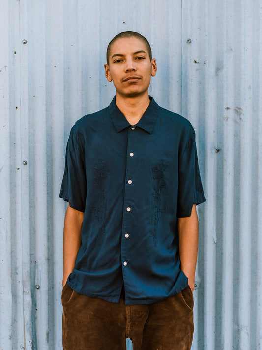 Chemise Louie Lopez - NAVY