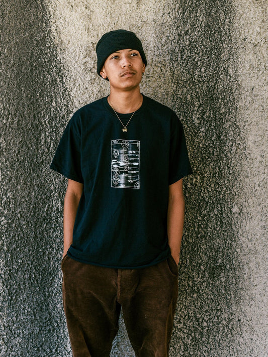 T-Shirt Louie Lopez Night Blur - BLACK