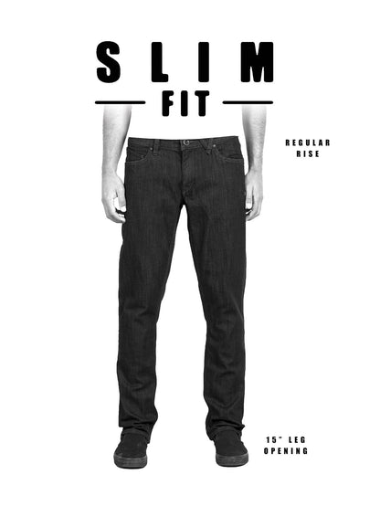 Vorta Tapered Jeans - Vintage Blau