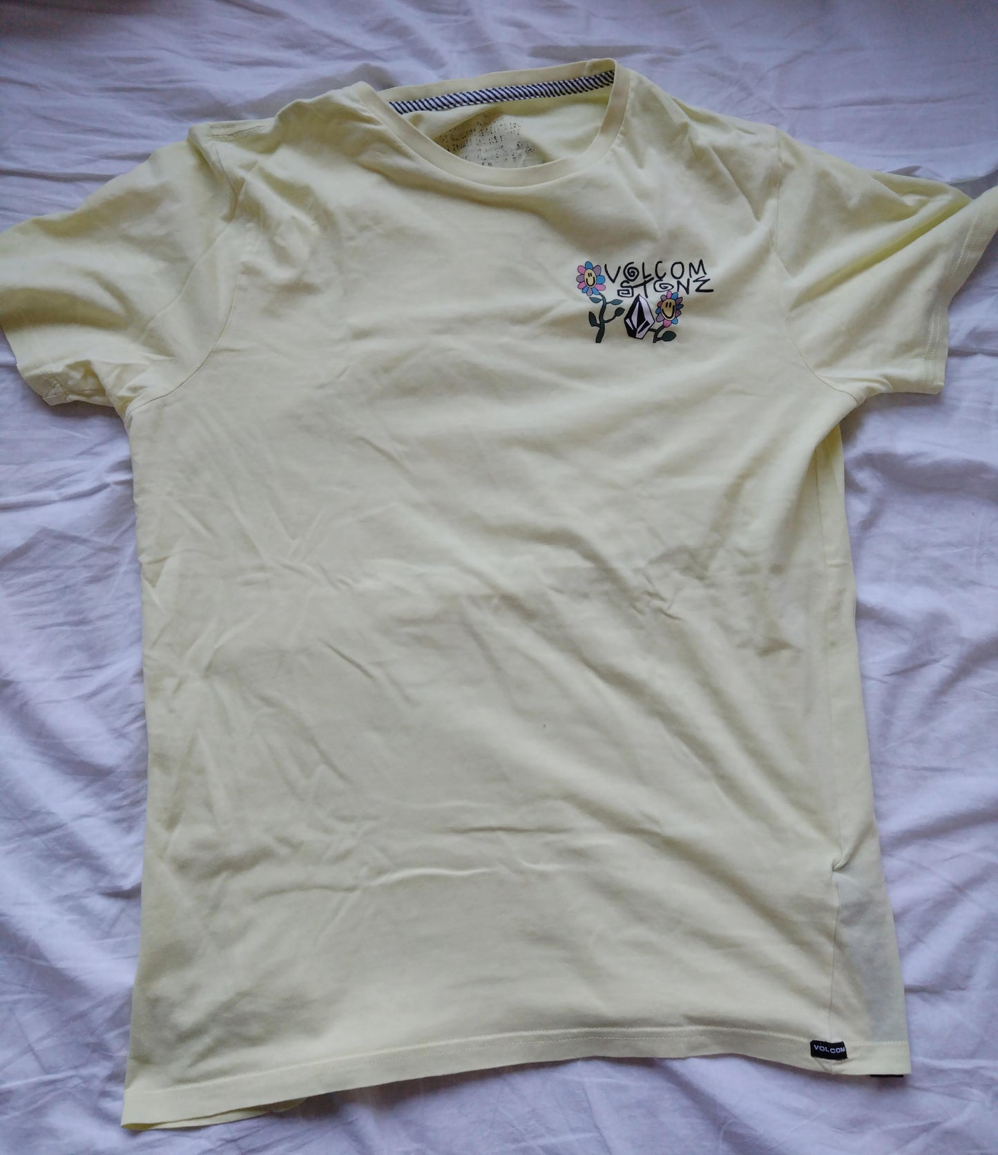 T-shirt Surf Vitals Animal - GLIMMER YELLOW