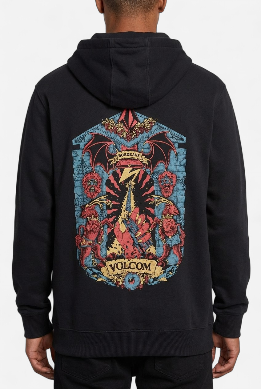 sweat a capuche collab JJ Villard