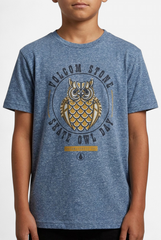 Tee shirt Hibou Volcom Stone Skate Owl Day