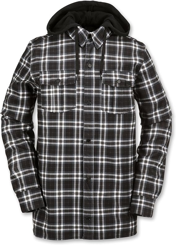 Veste snowbord à capuche FIELD BONDED FLANNEL 600 mm XS