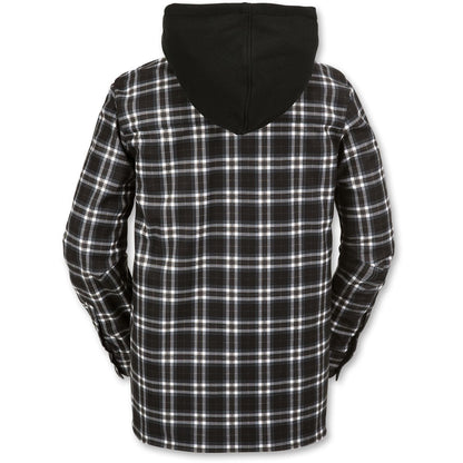 FIELD BONDED FLANNEL 600 mm hooded snowboard jacket XS