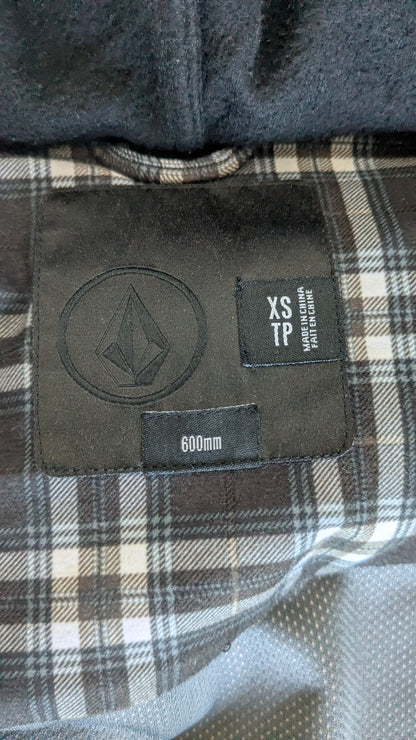 FIELD BONDED FLANNEL 600 mm hooded snowboard jacket XS