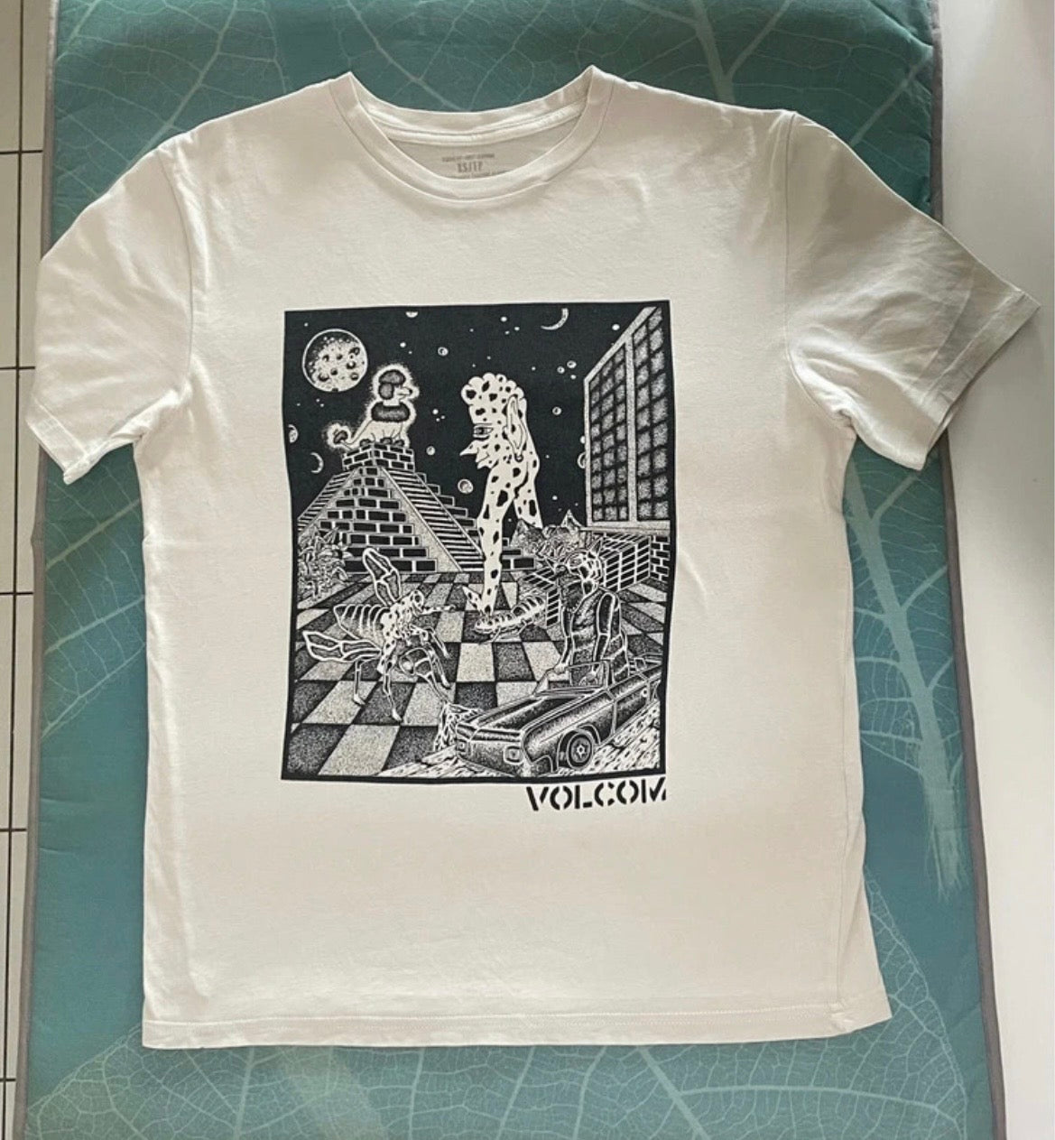 T-shirt Stone Enchantment - WHITECAP GREY