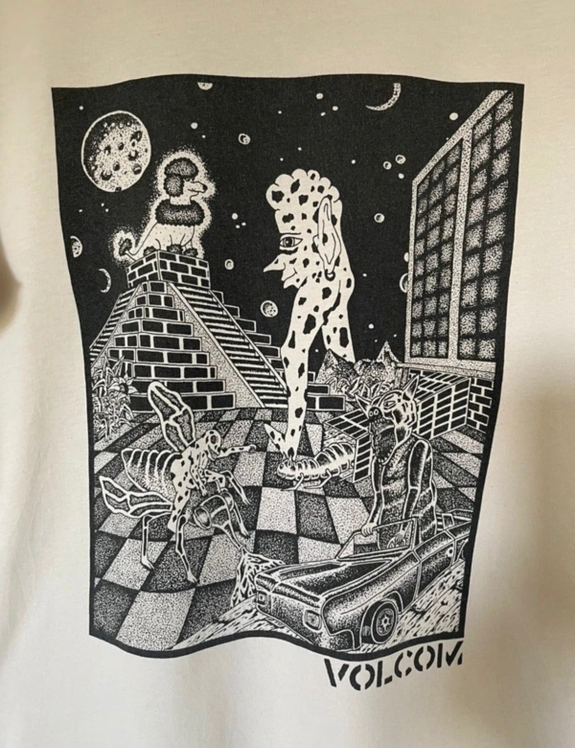 T-shirt Stone Enchantment - WHITECAP GREY