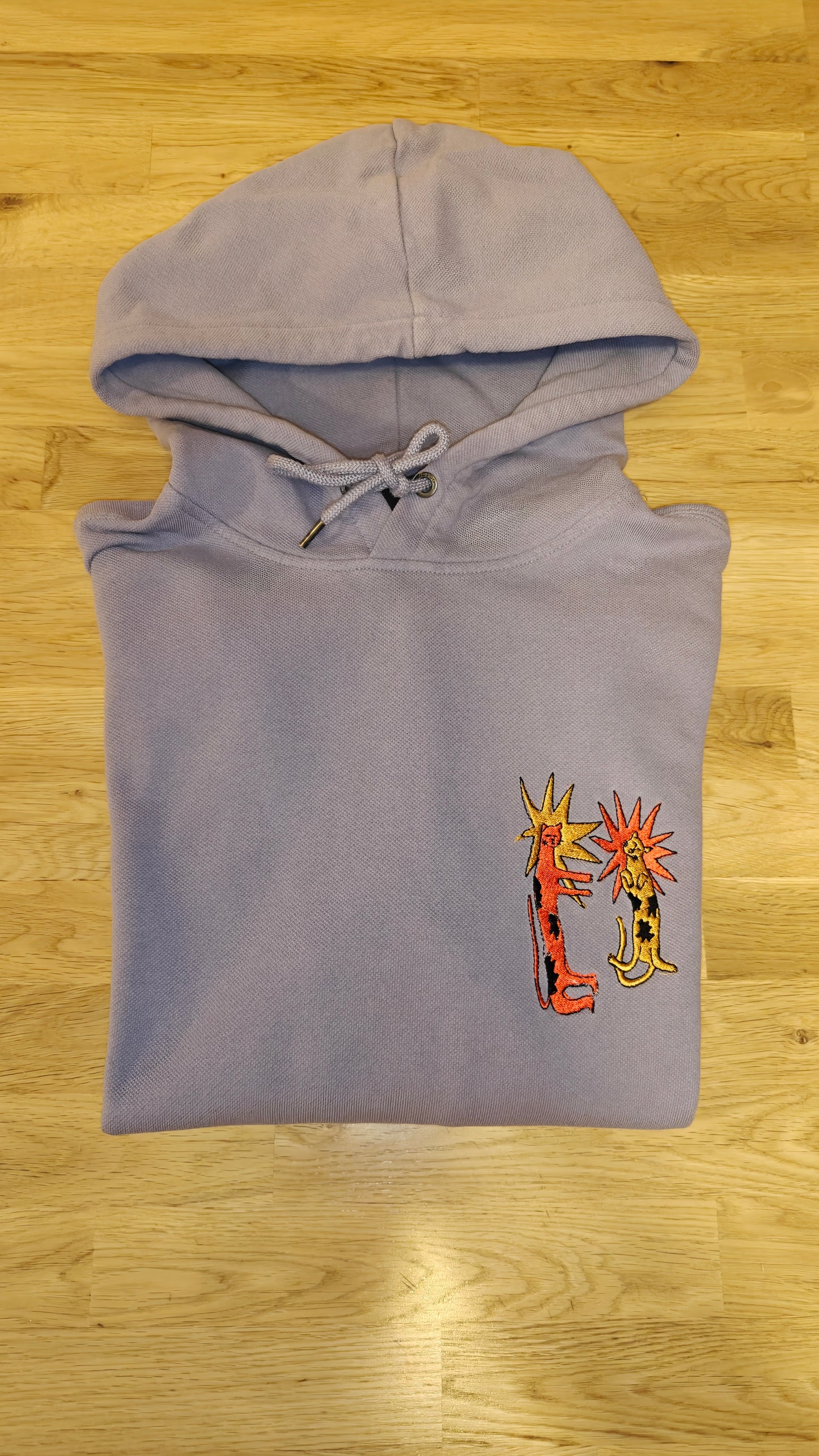 Sweat À Capuche Longo Cats - Purple Ash