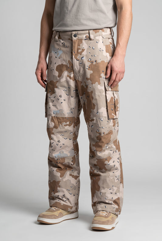 Pantalon Baggy Nwrk - WHITE CAMO