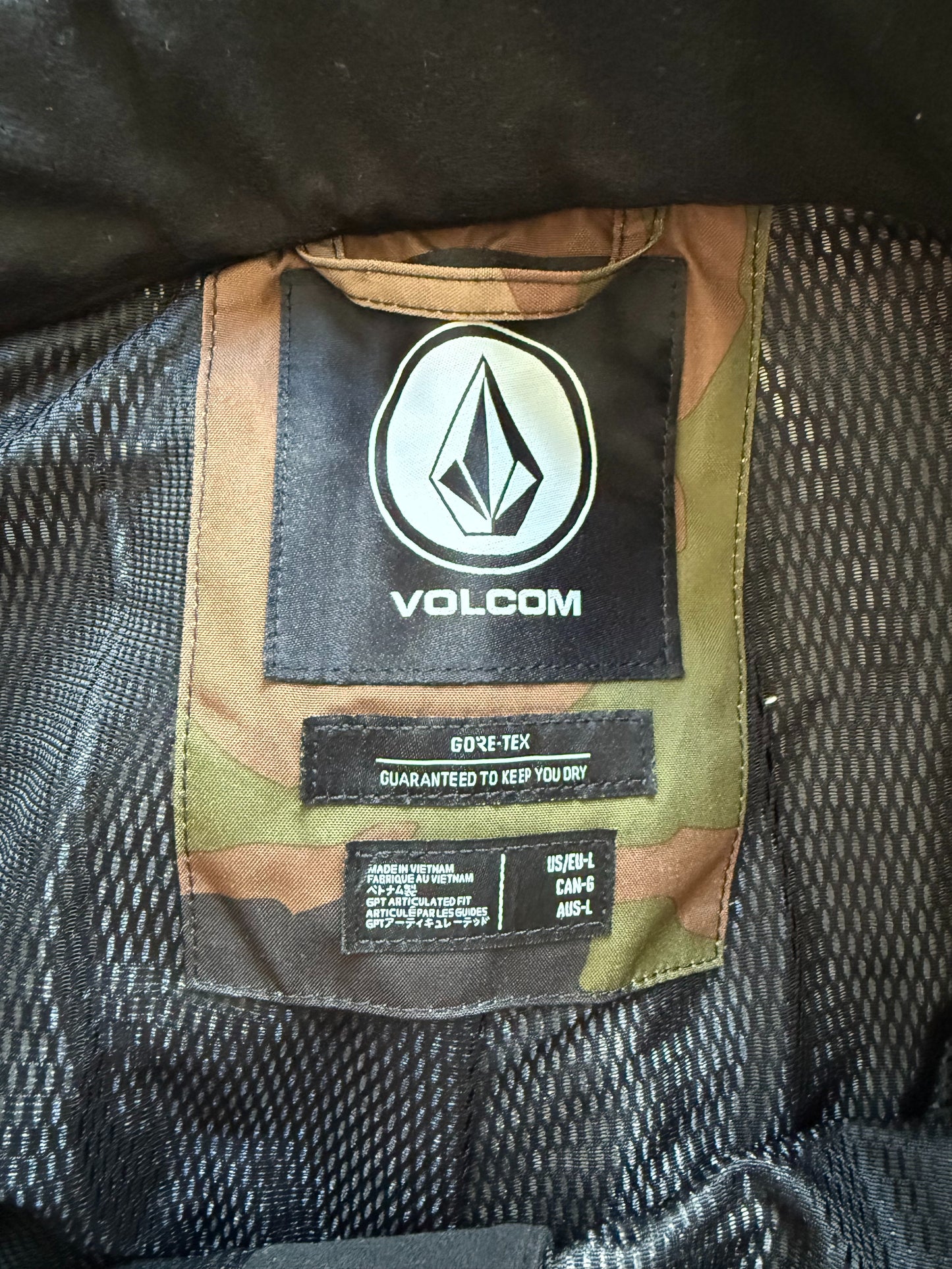 Pantalon de snow L Gore-Tex - DARK CAMO