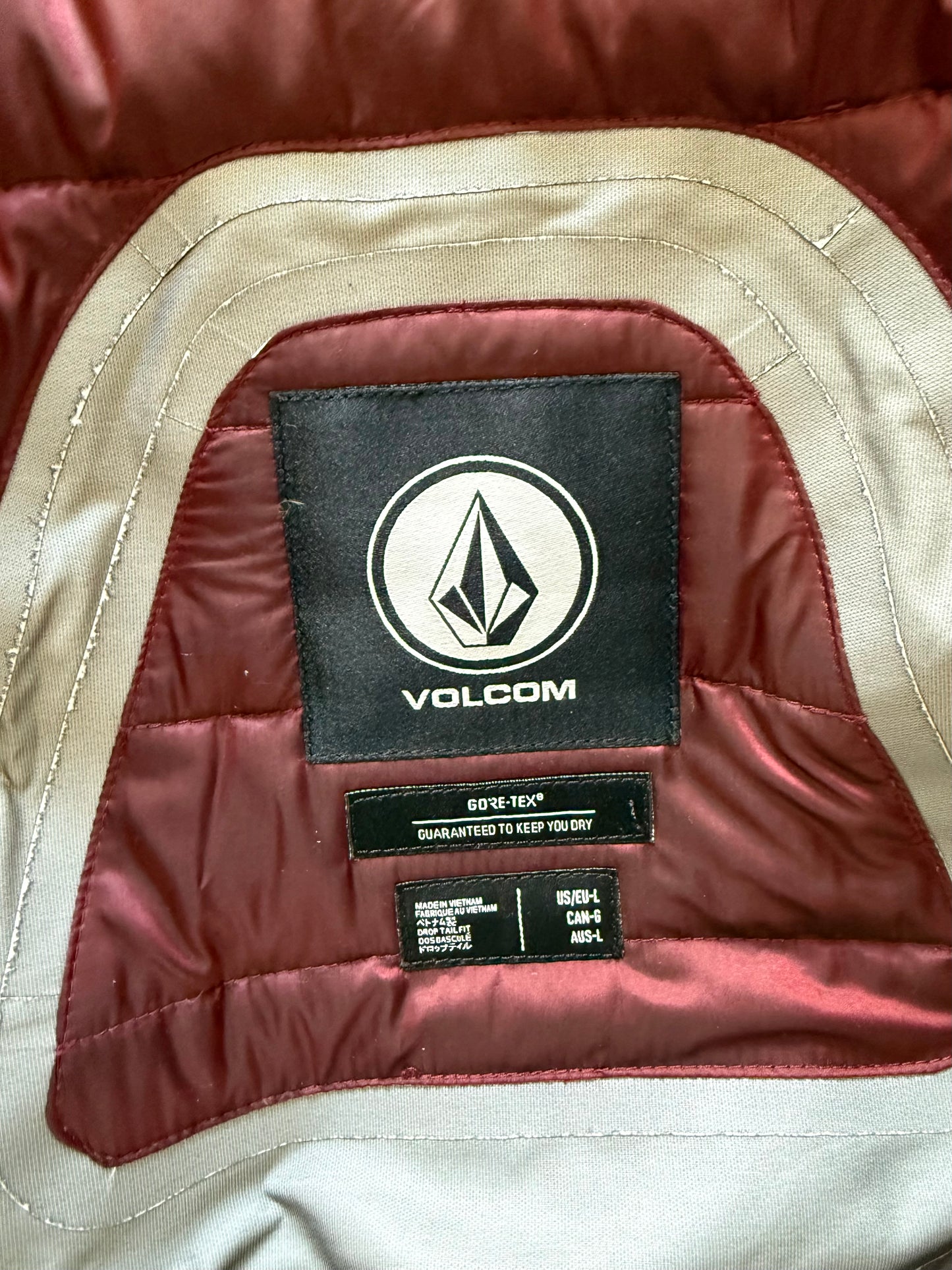 Veste De Snow Gore-Tex Tds Inf - BURNT RED