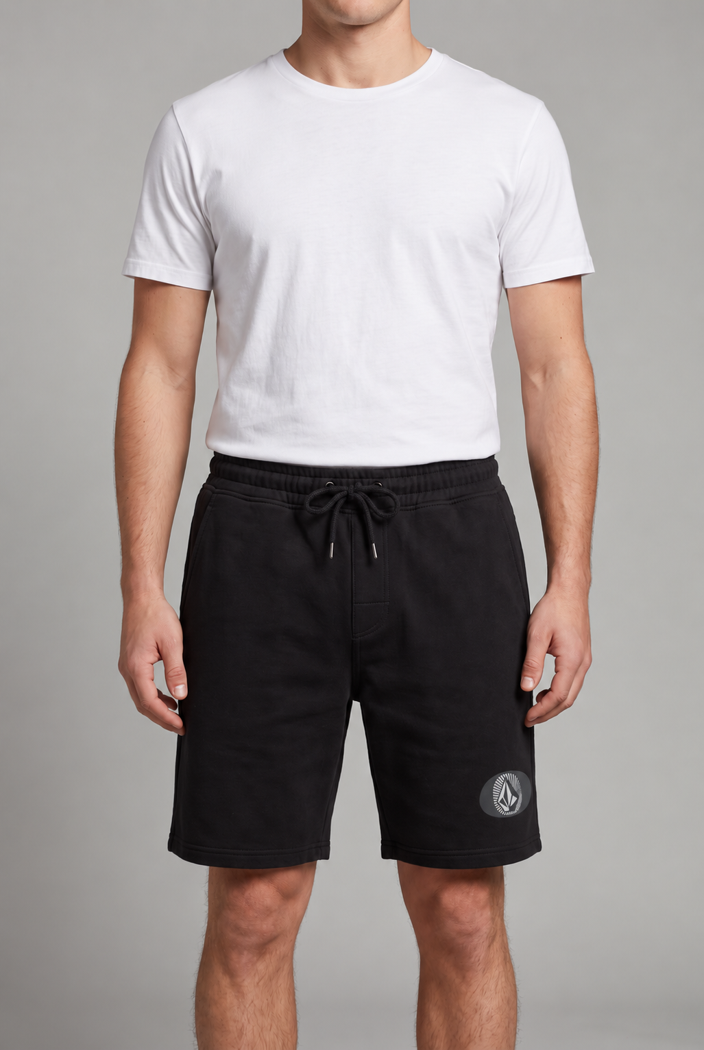 Short coton noir S