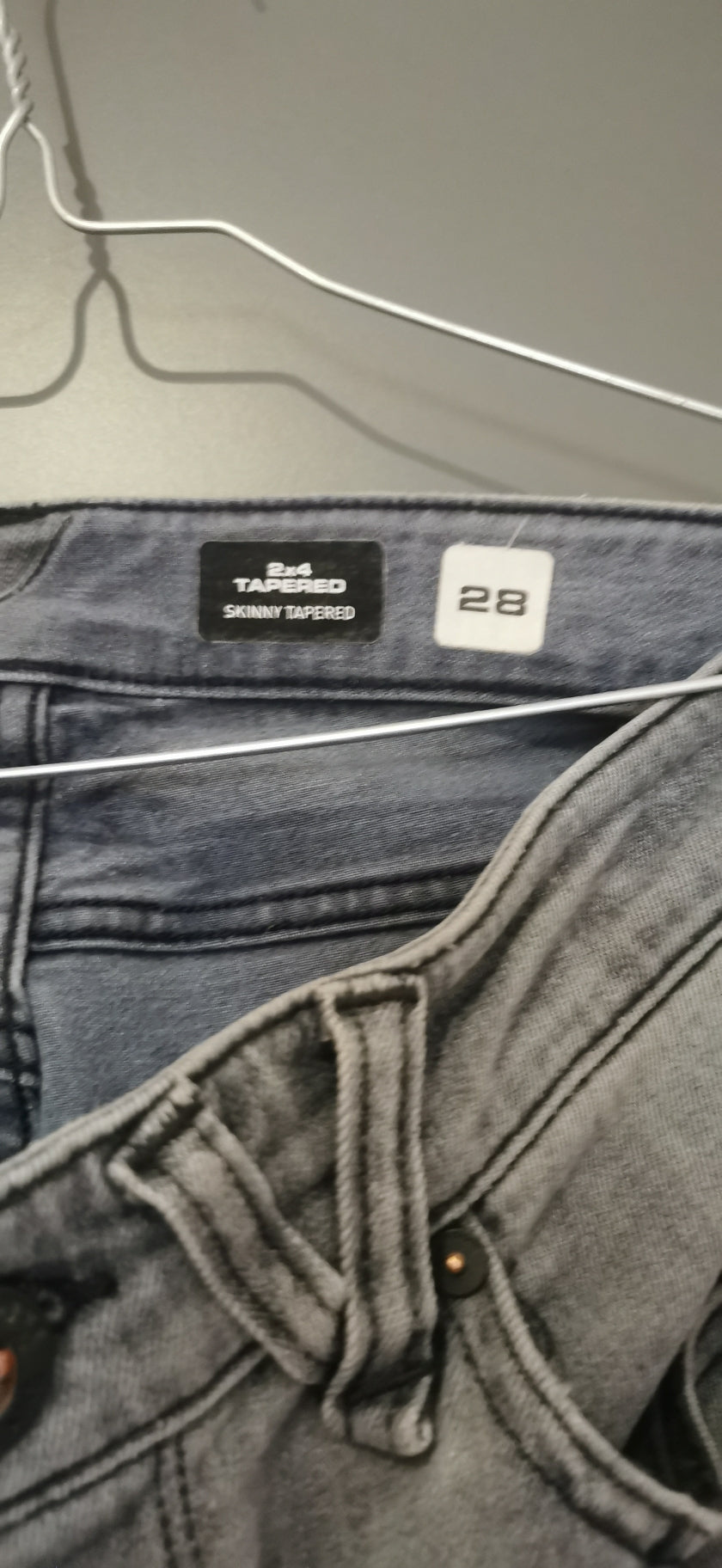Jean 2X4 Tapered - Cement Grey
