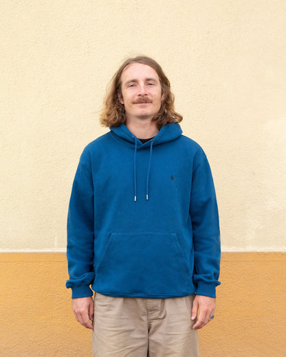 Single Stone Hoodie - Kosmisches Blau