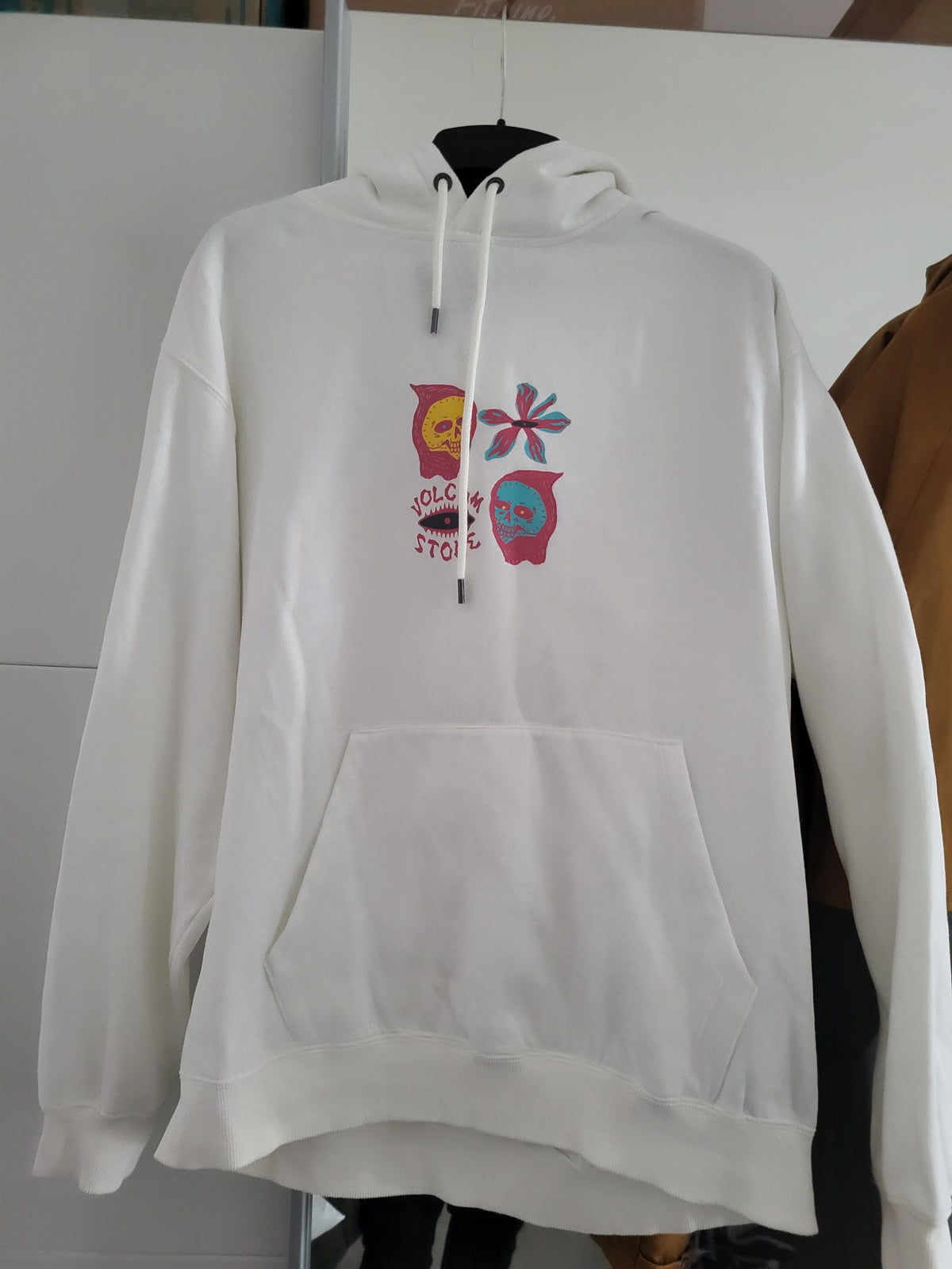 Sweat à capuche Earth Tripper - OFF WHITE