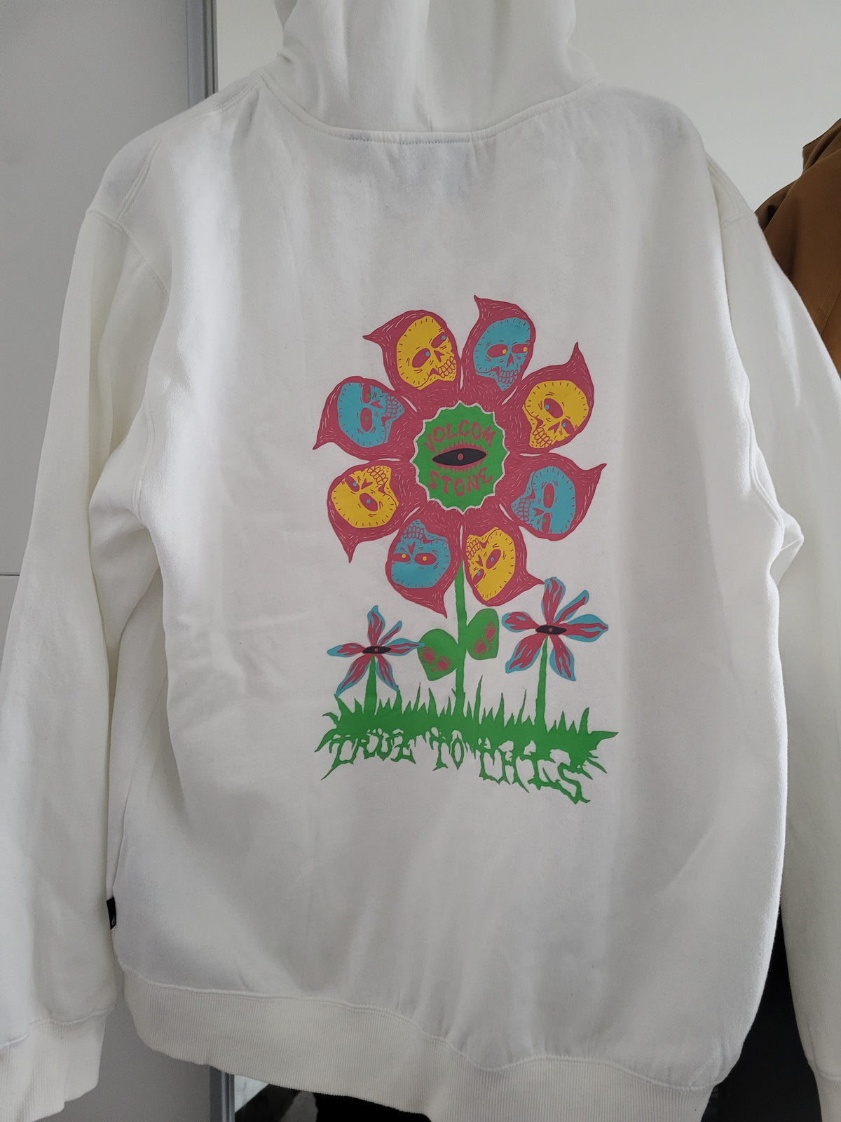 Sweat à capuche Earth Tripper - OFF WHITE