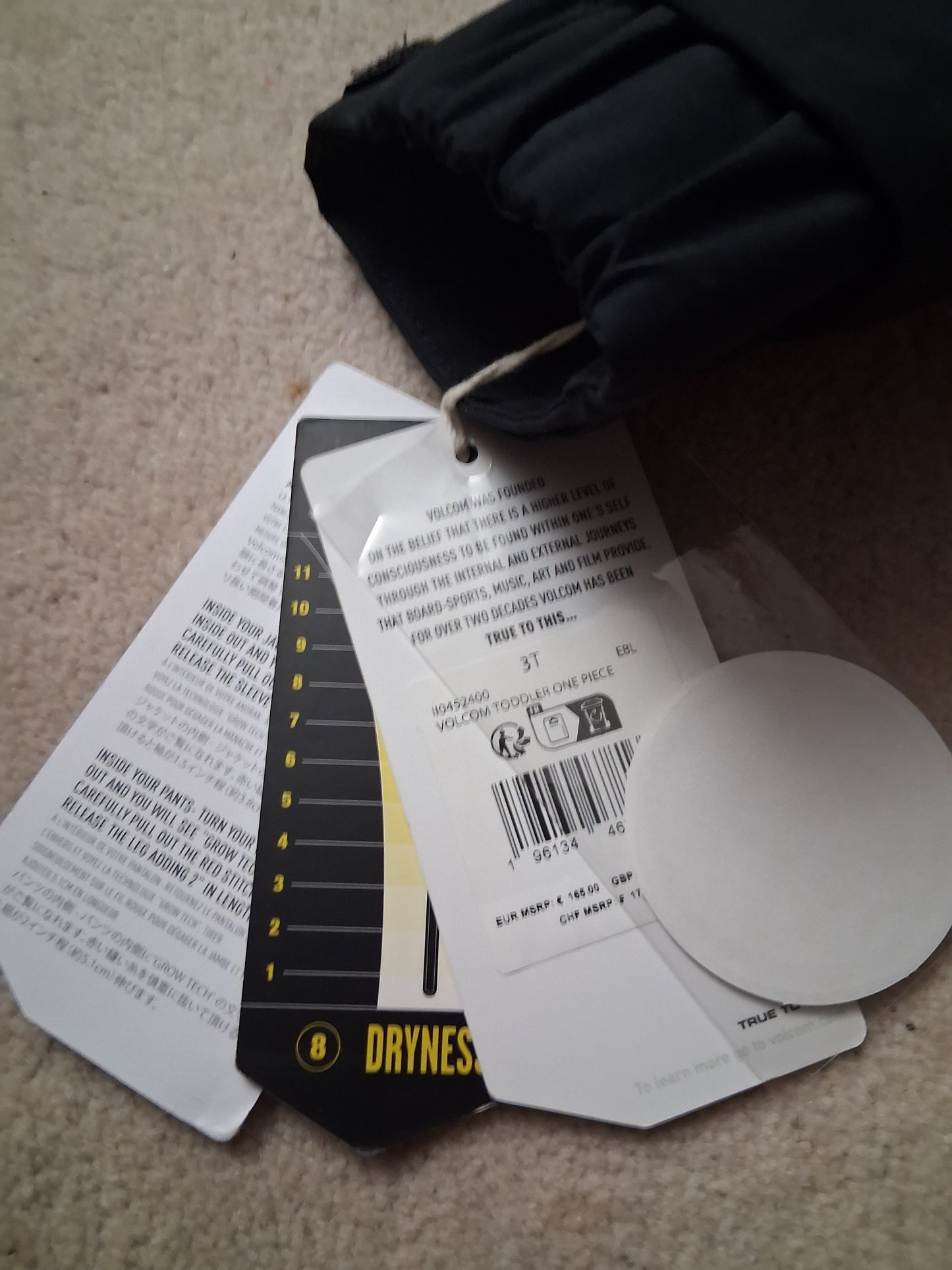 Volcom Overall Toddler - ELECTRIC BLUE - (Kinder)