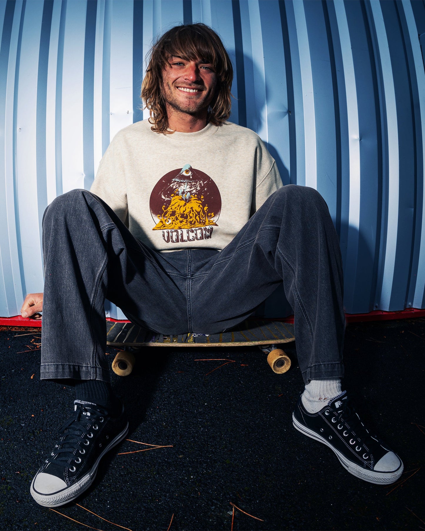Sweatshirt Callum Rooney - Dust Heather