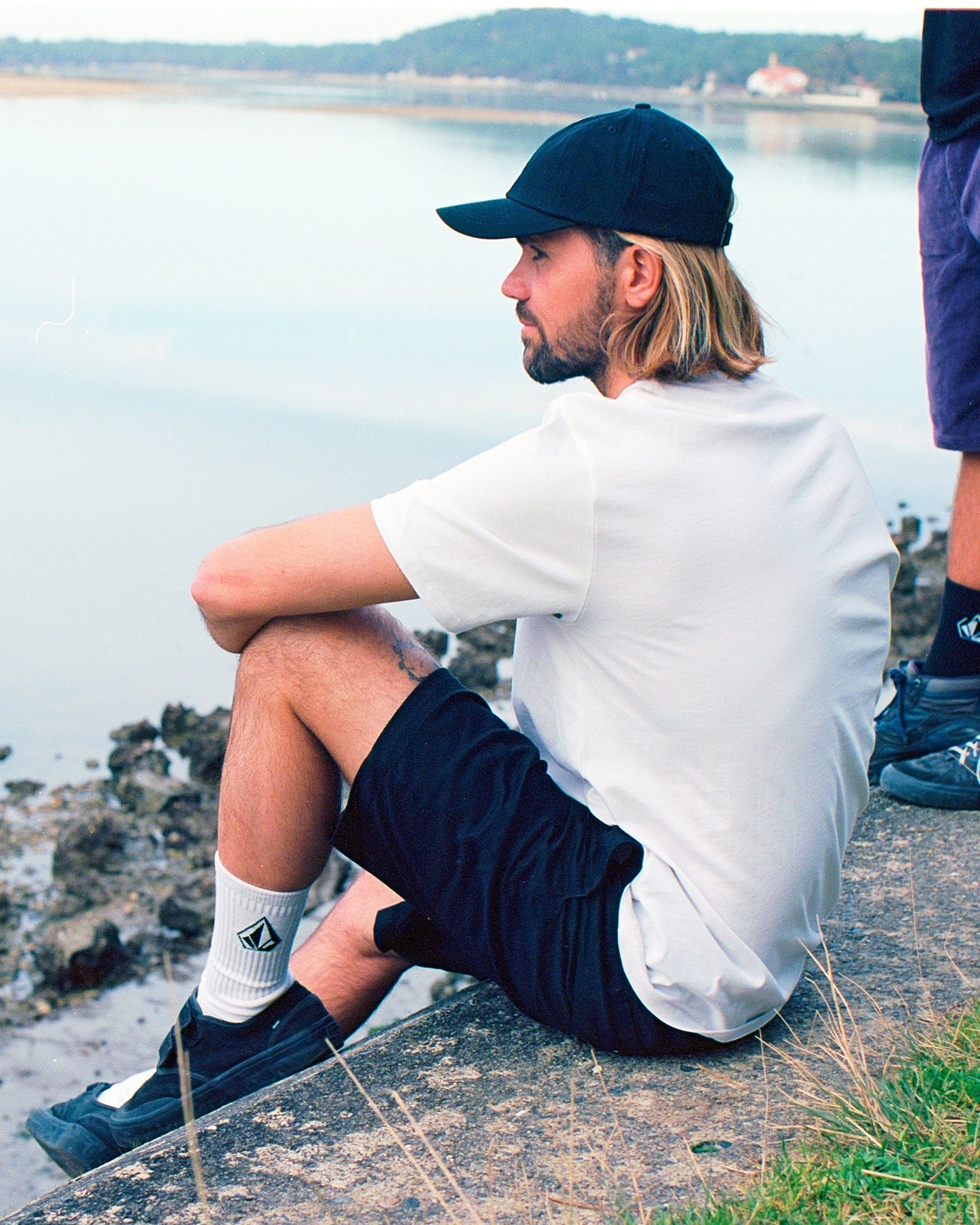 Frickin 19" Shorts mit elastischer Taille - SCHWARZ