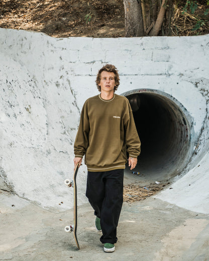 Sweatshirt K Stone - Sage Leaf