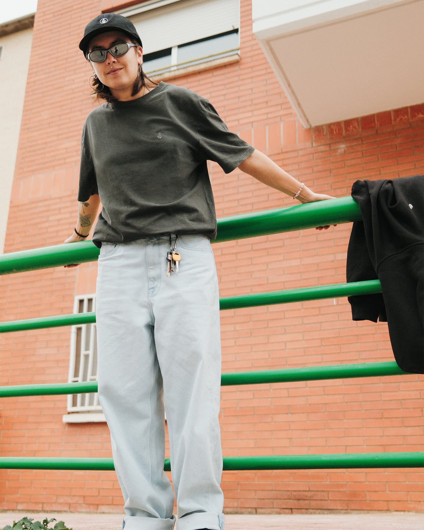 Solid Stone T-Shirt - Schwarz