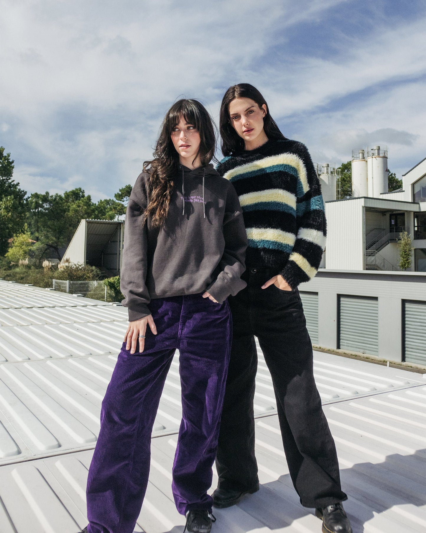 Weellow II Velvet Trousers - Acai