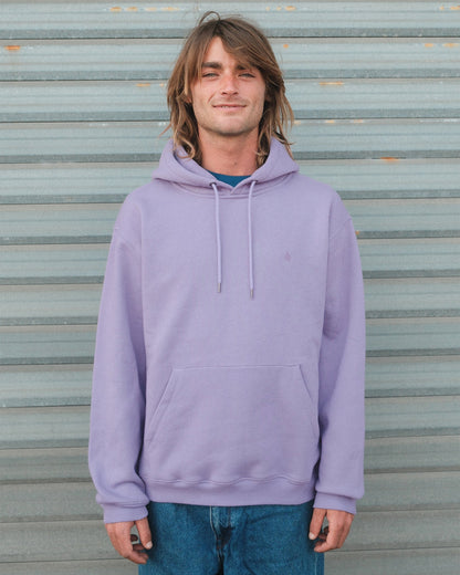 Sweat À Capuche Single Stone - Purple Ash