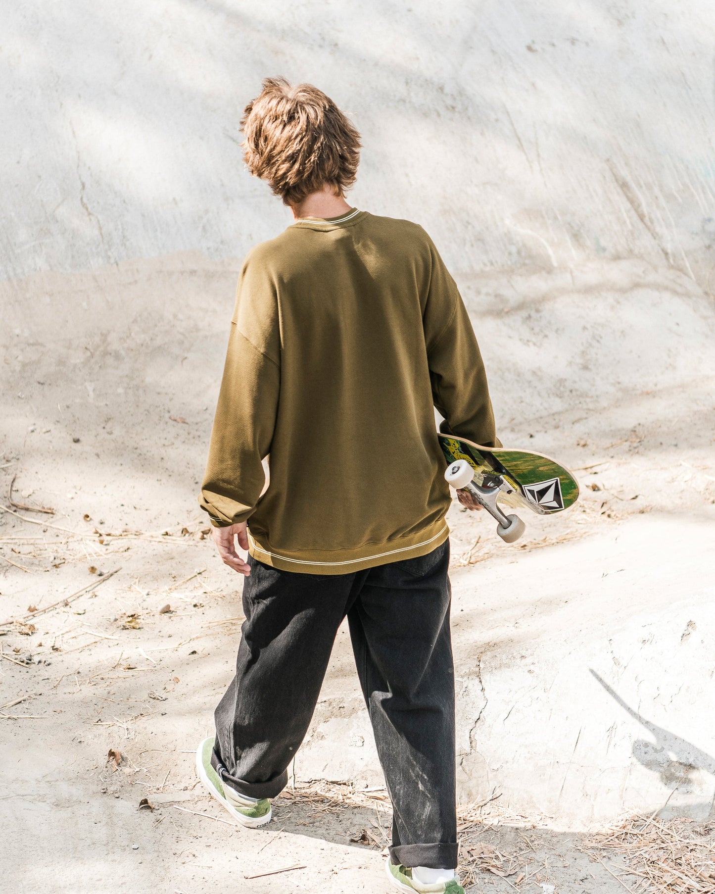 Sweatshirt K Stone - Sage Leaf