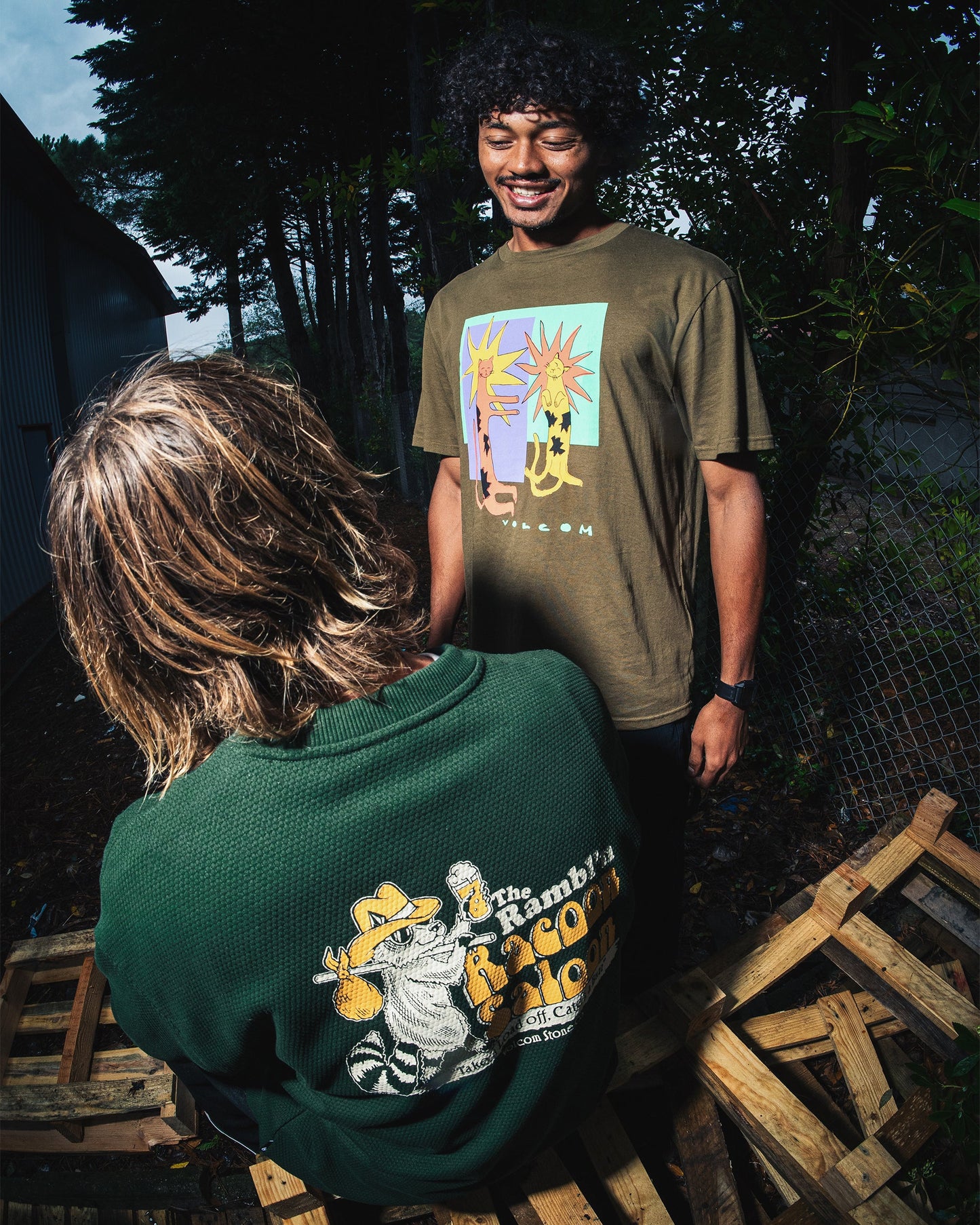 Sweatshirt Racoon - Scarab