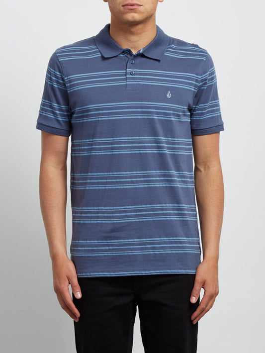 Polo Wowzer Stripe - Deep Blue