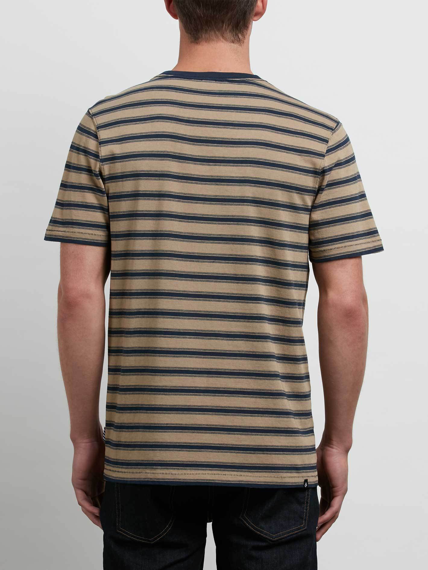 T-shirt à manches courtes Briggs Crew - Sand Brown