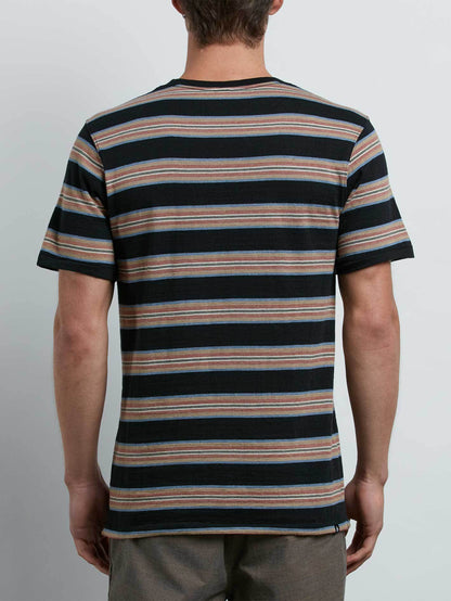 Belfast Kurzarm-T-Shirt - Schwarz