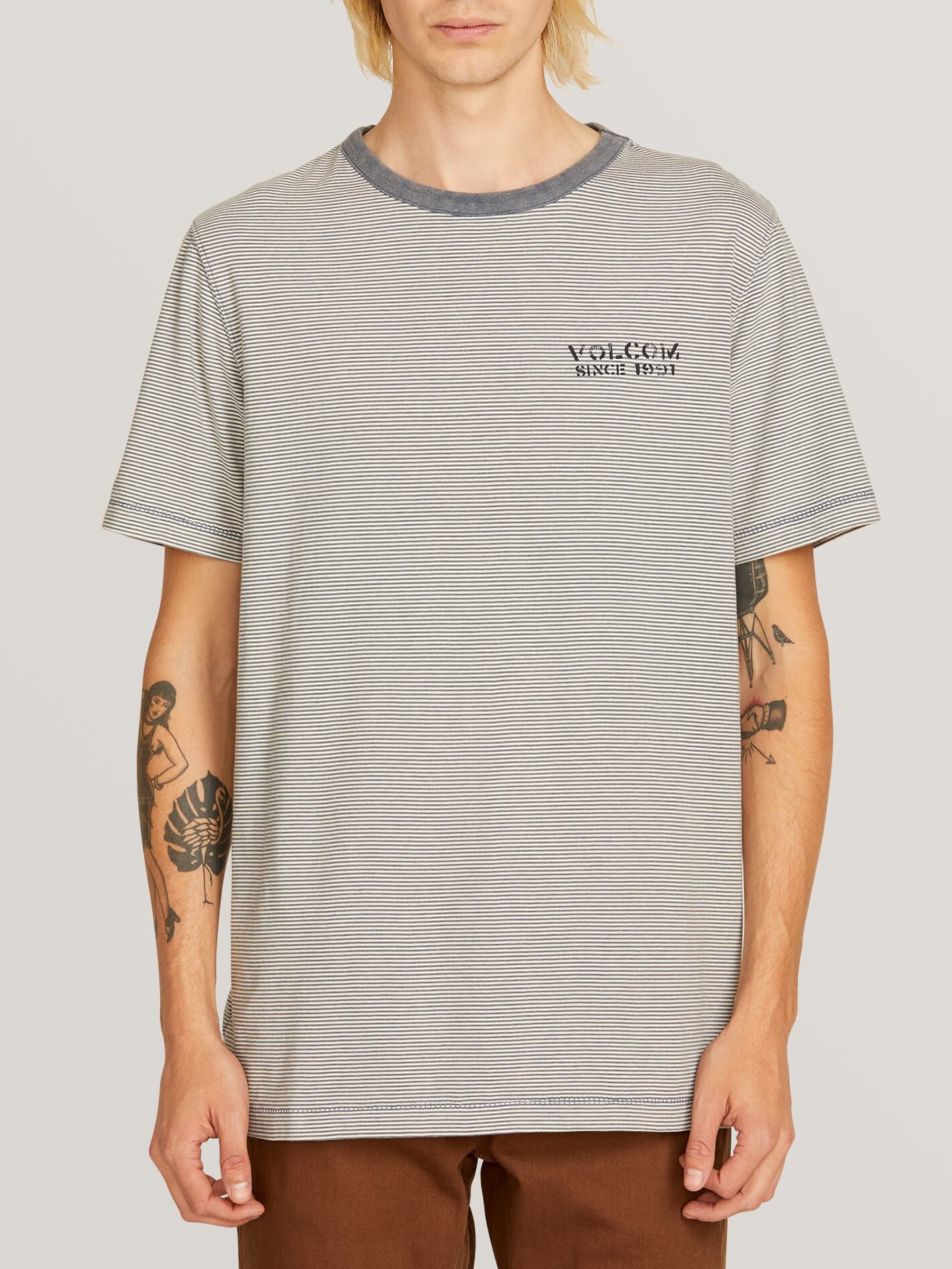 T-shirt Feeder Crew - Indigo